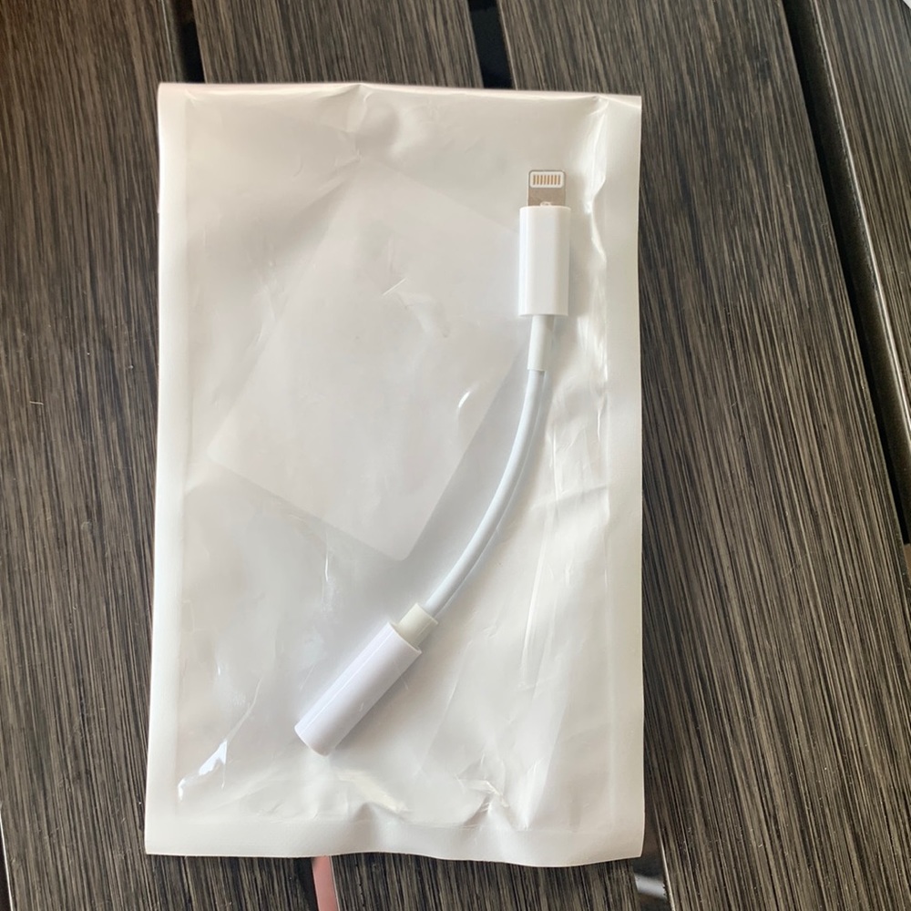 Lightning to earplug adapter
